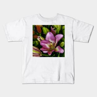 A Pink Lily for Mother's Day Kids T-Shirt